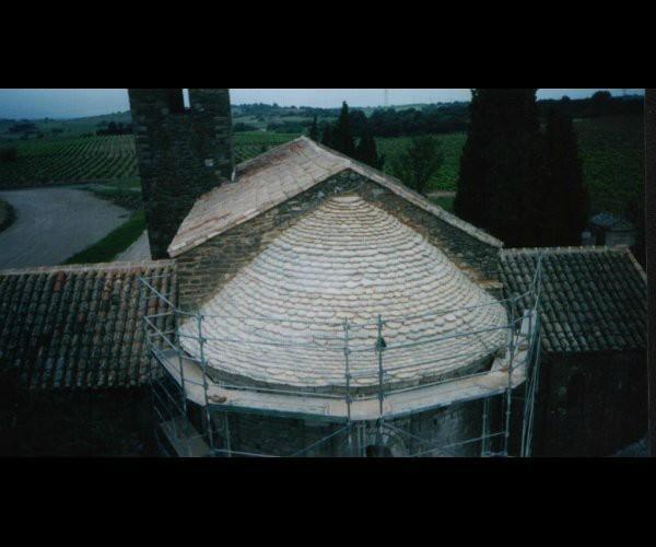 Chantier de tuiles ardoises - Toulouse - Les charpentiers du Lauragais