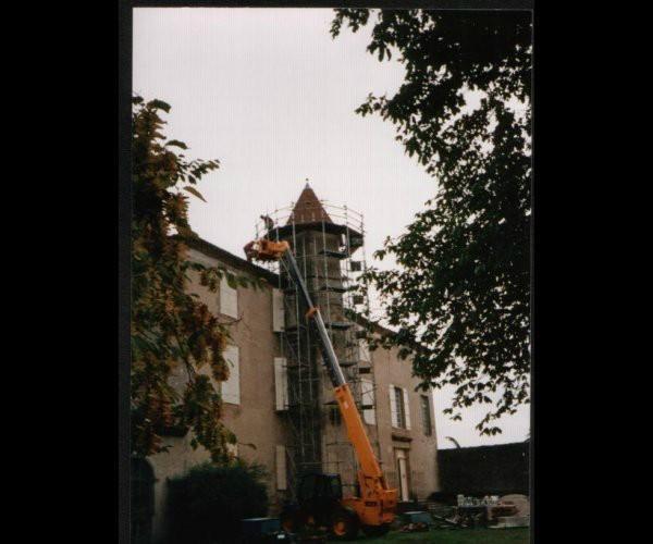 Chantier de tuiles plates – Carcassonne – Les charpentiers du Lauragais