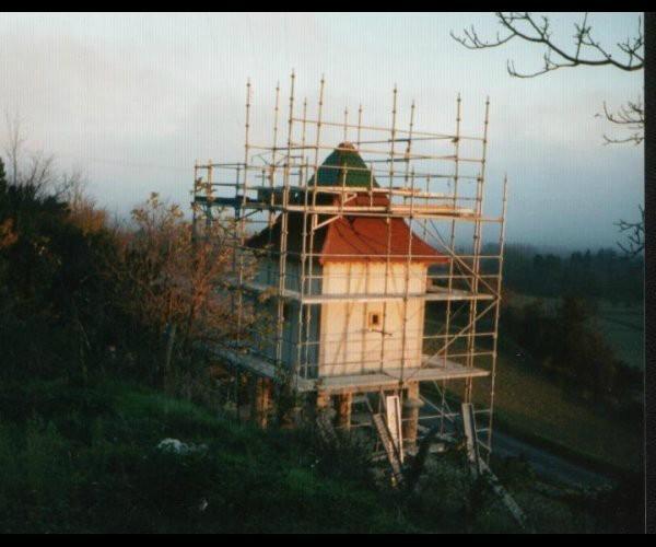 Chantier de tuiles ardoises – Foix – Les charpentiers du Lauragais
