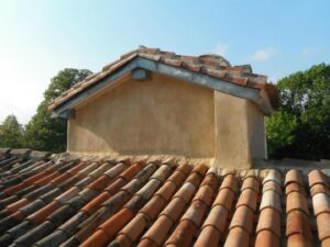 Chantier tuiles canal – Albi – Les charpentiers du Lauragais