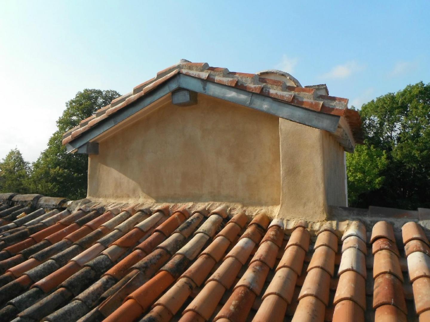 Chantier tuiles canal – Albi – Les charpentiers du Lauragais