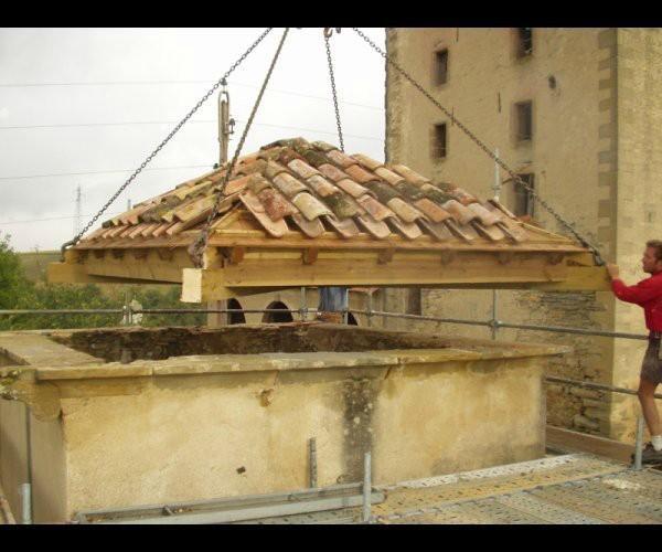 Contruction rénovation toiture ancienne – Foix- les charpentiers du lauragais