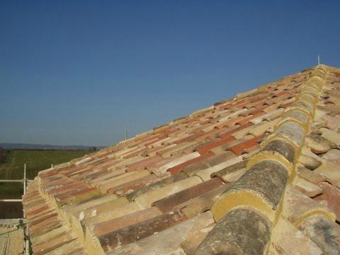 Rénovation toit tuiles canal – Castelnaudary – Les charpentiers du Lauragais