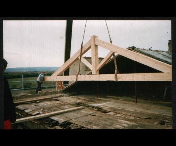Rénovation d&rsquo;une charpente – Toulouse- les charpentiers du lauragais